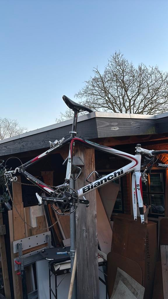 Racefiets bianchi maat 54, Ophalen, Gebruikt