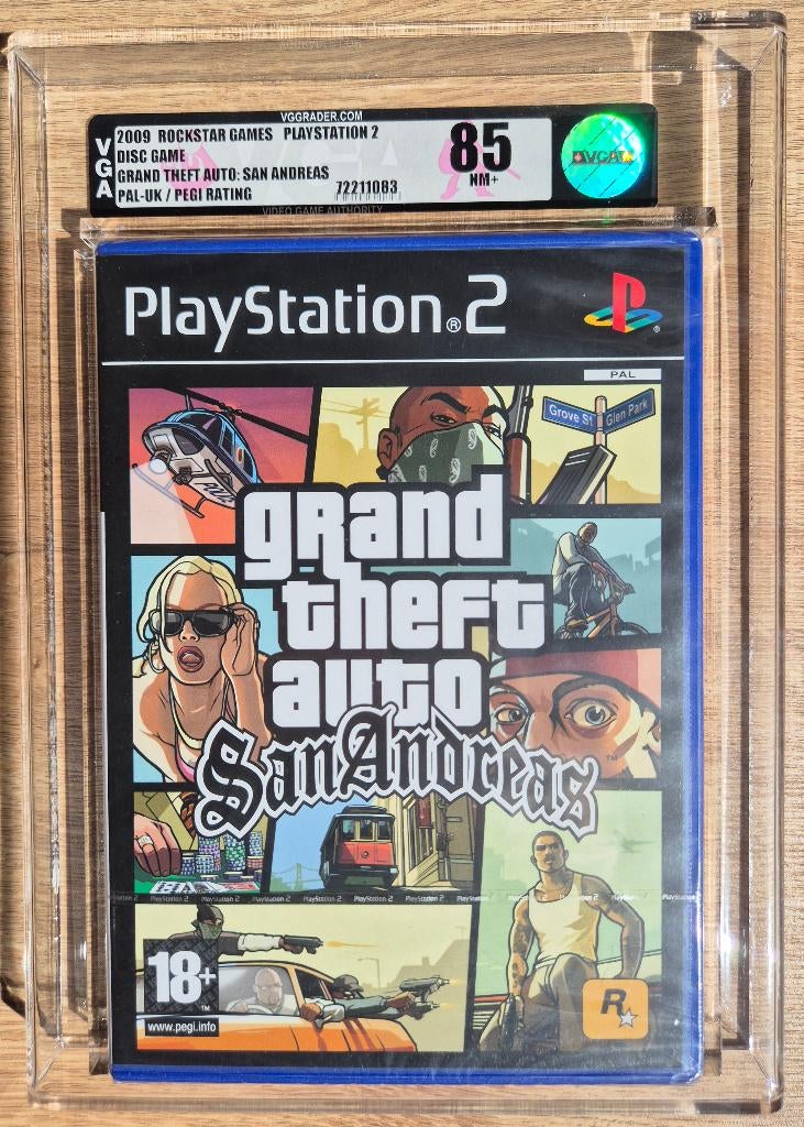 Sealed Graded Grand Theft Auto GTA PlayStation PS2 WATA VGA, Spelcomputers en Games, Avontuur en Actie, Vanaf 18 jaar, 1 speler