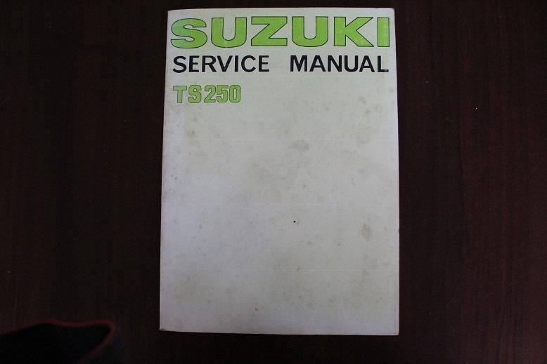 Suzuki TS250 1976 / 1977 motorcycle service manual handboek, Ophalen of Verzenden, Suzuki
