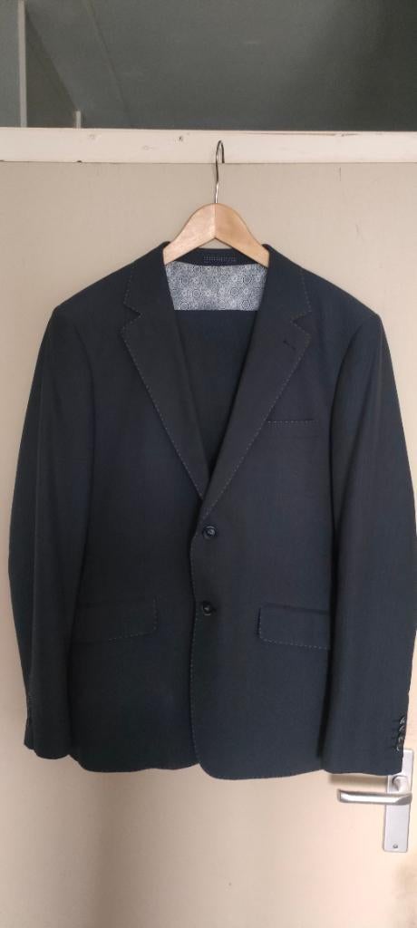 Colbert en panthalon, Maat 52/54 (L), Blauw, Ophalen of Verzenden, Zo goed als nieuw