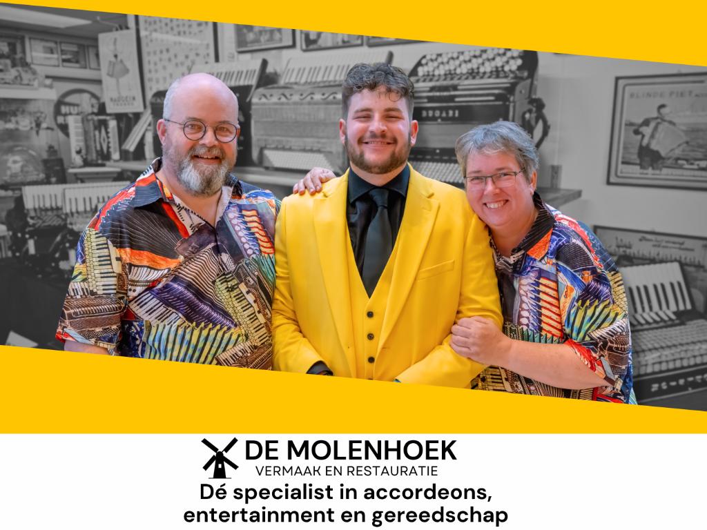 De Molenhoek Accordeon specialist in verkoop en reparatie, Muziek en Instrumenten, Accordeons, Ophalen, Nieuw, 120-bas, Overige merken