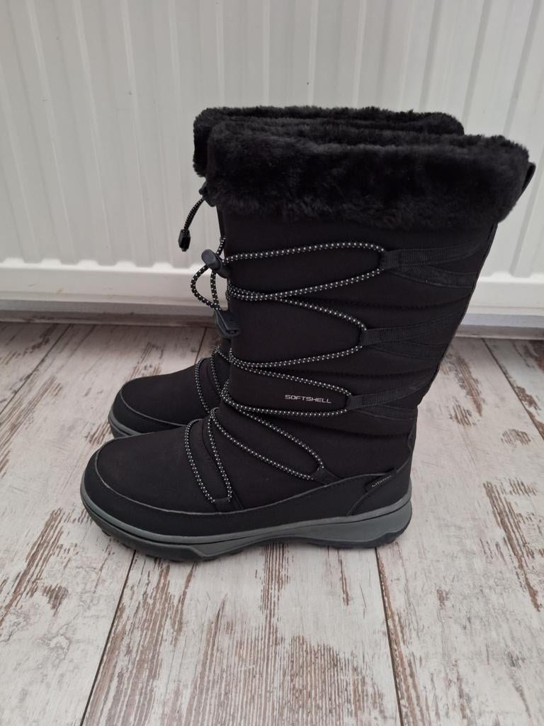 Als nieuw, Human Nature zwarte snowboots, mt 37 (nw 90,-), Zwart, Snowboots, Ophalen of Verzenden, Zo goed als nieuw
