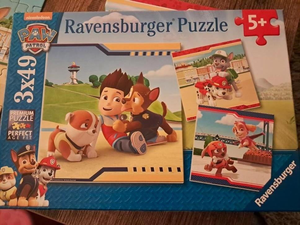 Puzzel paw patrol, Ophalen of Verzenden, 10 tot 50 stukjes, Gebruikt, 4 tot 6 jaar