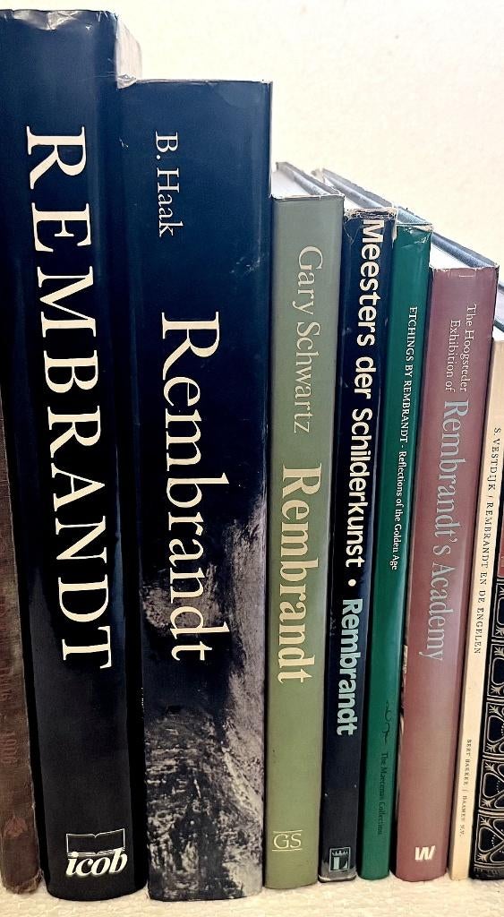 Rembrandt – kunstboeken & albums (collectie, los of samen), Ophalen of Verzenden, Gelezen
