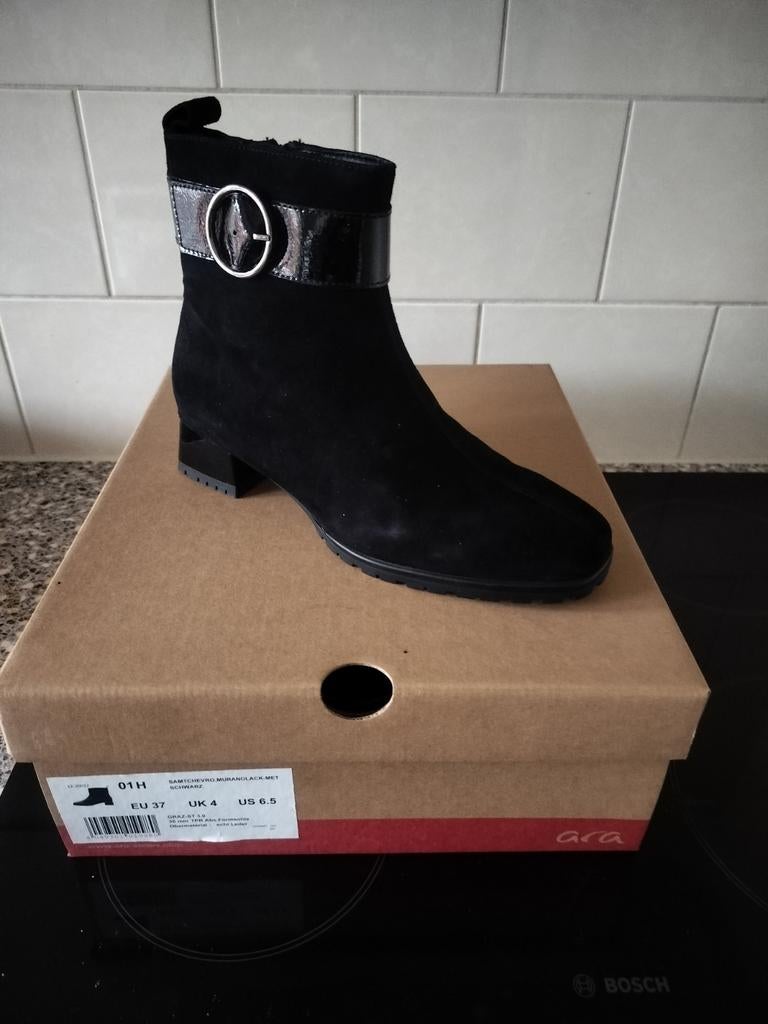 Ara dames laarsjes maat 37 *nieuw *, Ophalen of Verzenden, Nieuw, Zwart