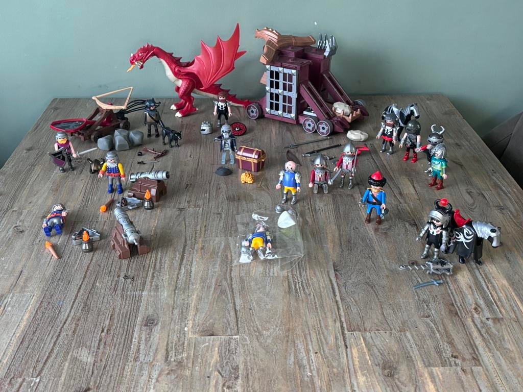 Playmobil ridder sets, Kinderen en Baby's, Speelgoed | Playmobil, Ophalen of Verzenden, Zo goed als nieuw