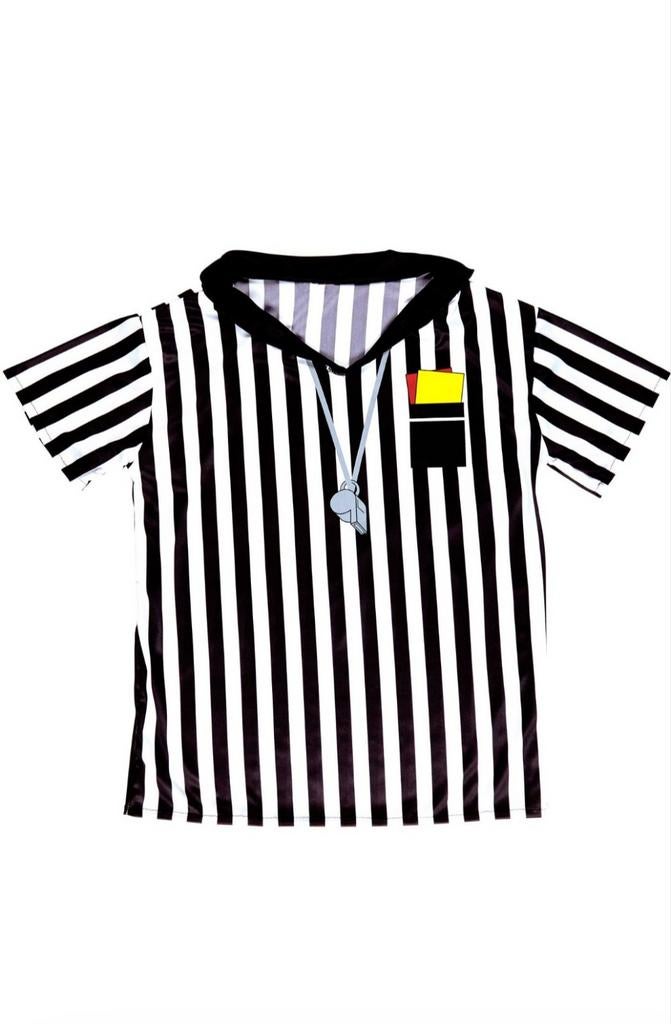 Carnaval  scheidsrechters shirt, Ophalen of Verzenden