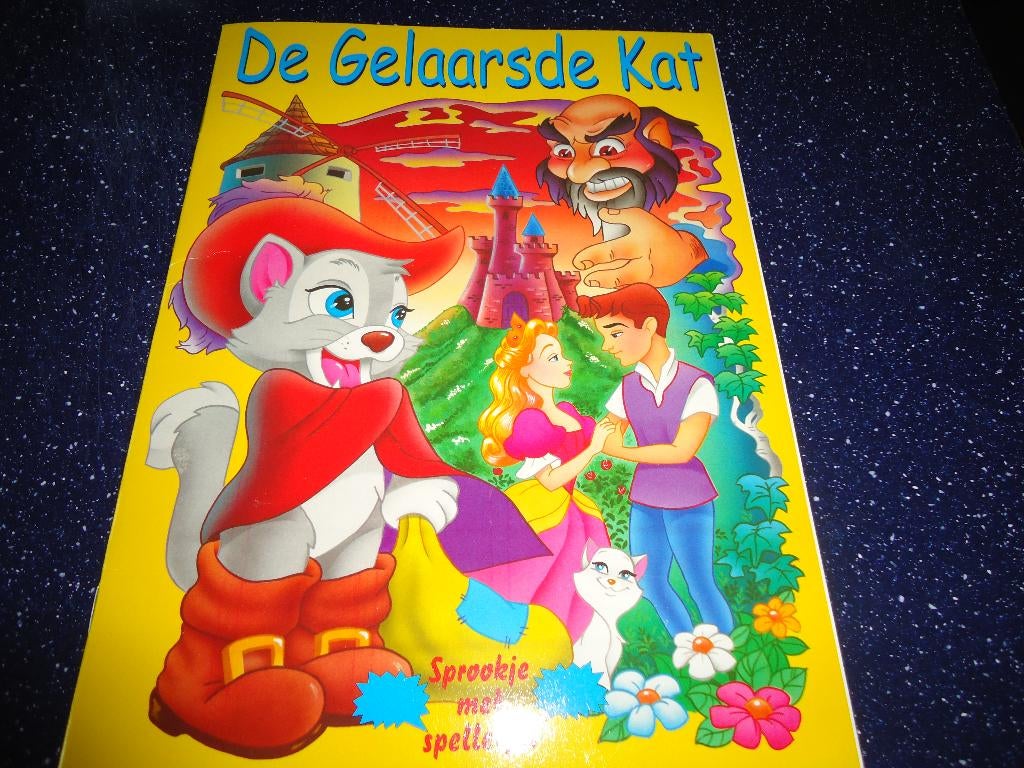2 sprookjesboekjes de gelaarsde kat en belle en het beest, Verzamelen, Ophalen of Verzenden, Overige figuren, Nieuw, Overige typen