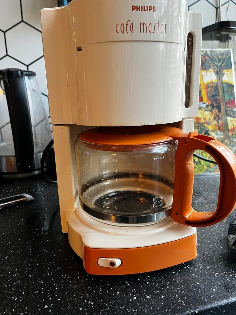 Philips Café Master koffie-apparaat vintage, Gebruikt, Koffiemachine, Gemalen koffie, Ophalen of Verzenden