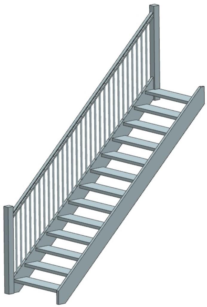 Houten trap op maat *goedkoopste van nederland*, Ophalen of Verzenden, Nieuw, Trap, 2 tot 4 meter