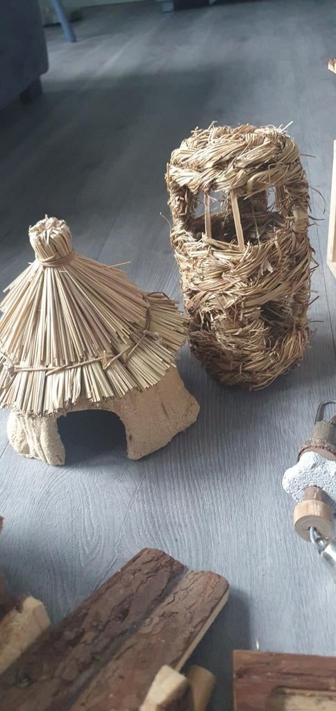 Hamster knaagdieren huisjes trappetjes, Dieren en Toebehoren, Ophalen of Verzenden