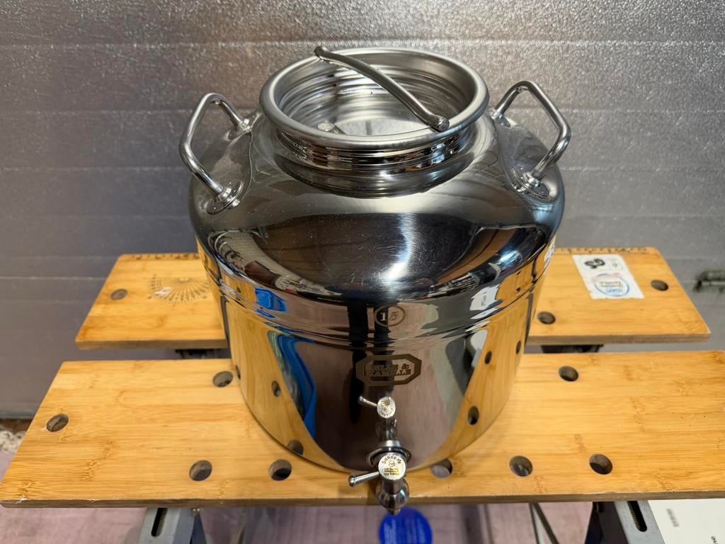 Olijfolie vat, Ophalen, Nieuw, Rvs, Kookpan of Snelkookpan