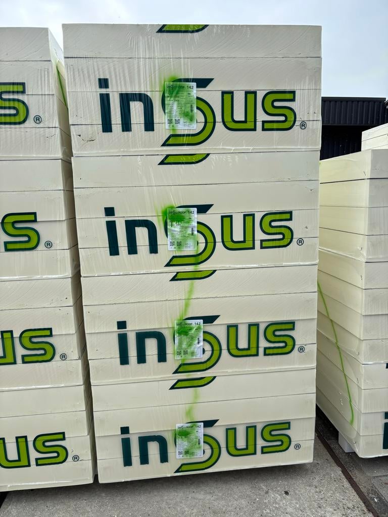 InSus Isolatieplaten - Nieuw, 12 cm of meer, Nieuw, Ophalen of Verzenden, 15 m² of meer