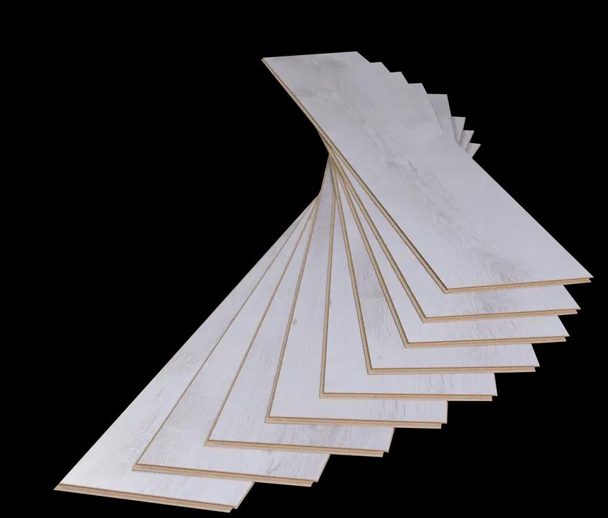 Laatste pakken wit eiken laminaat te koop 60 m2, 75 m² of meer, Wit, Nieuw, Ophalen of Verzenden