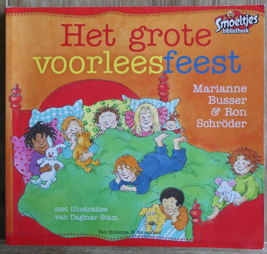 Het grote voorleesfeest - Marianne Busser en Ron Schroder, Fictie algemeen, Ophalen of Verzenden, Zo goed als nieuw, Voorleesboek