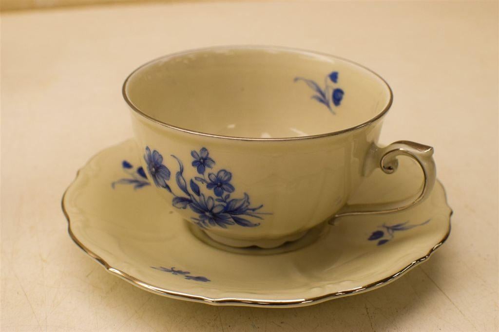 13 delig JGZ H handelsmerk koffie servies 49772, Gebruikt, Ophalen of Verzenden, Bord(en), Wedgwood