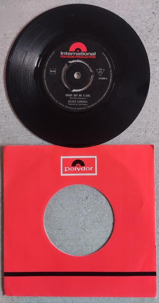 The Golden Earrings - Daddy Buy Me A Girl; single vinyl 1966, Cd's en Dvd's, Gebruikt, 7 inch, Single, Ophalen of Verzenden