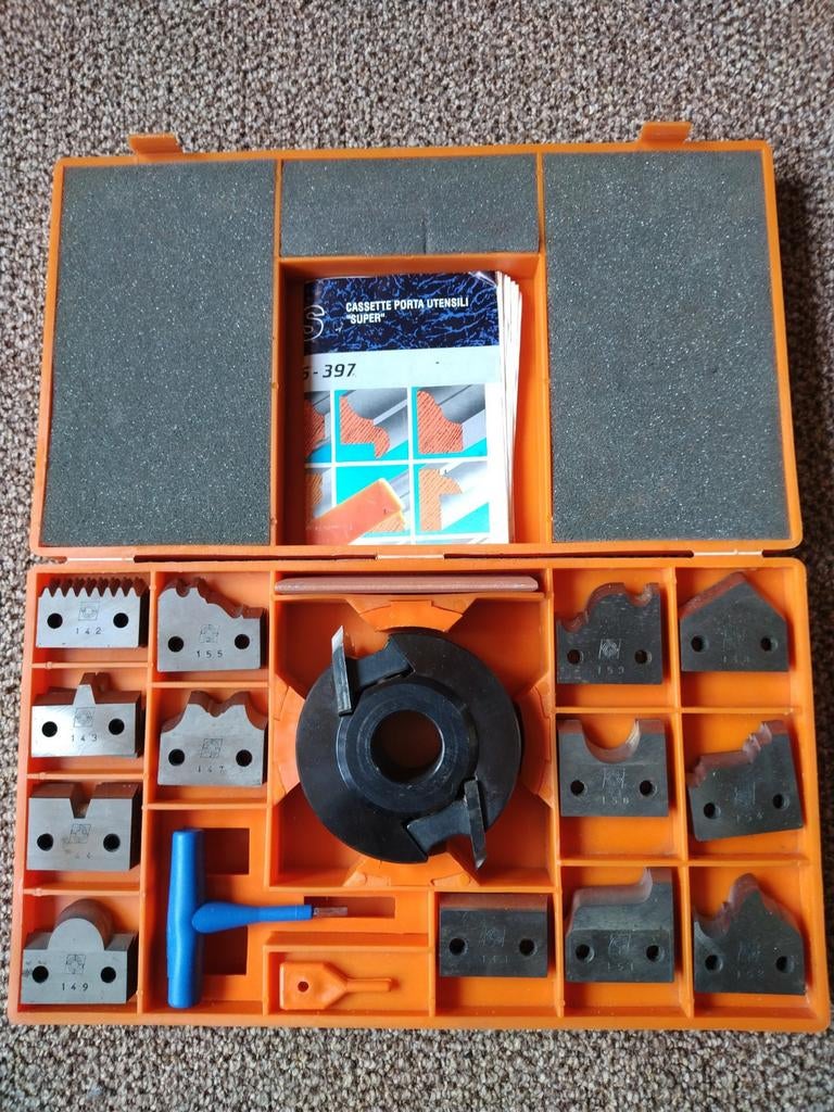 Frees gereedschap freesmachines Art 394 OMAS, Doe-het-zelf en Verbouw, Gereedschap | Freesmachines, Ophalen of Verzenden, Zo goed als nieuw