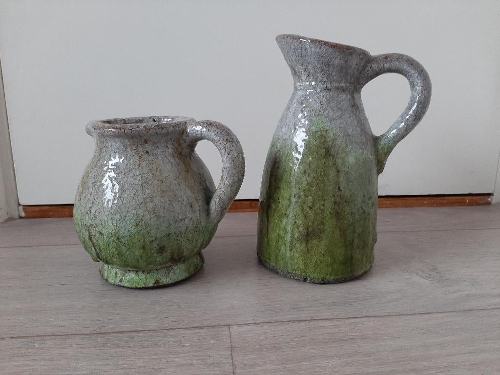 2 x kan / kannen PTMD, Ophalen, Gebruikt