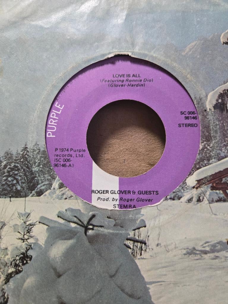 Roger Glover - Love is all, Gebruikt, 7 inch, Single, Ophalen of Verzenden