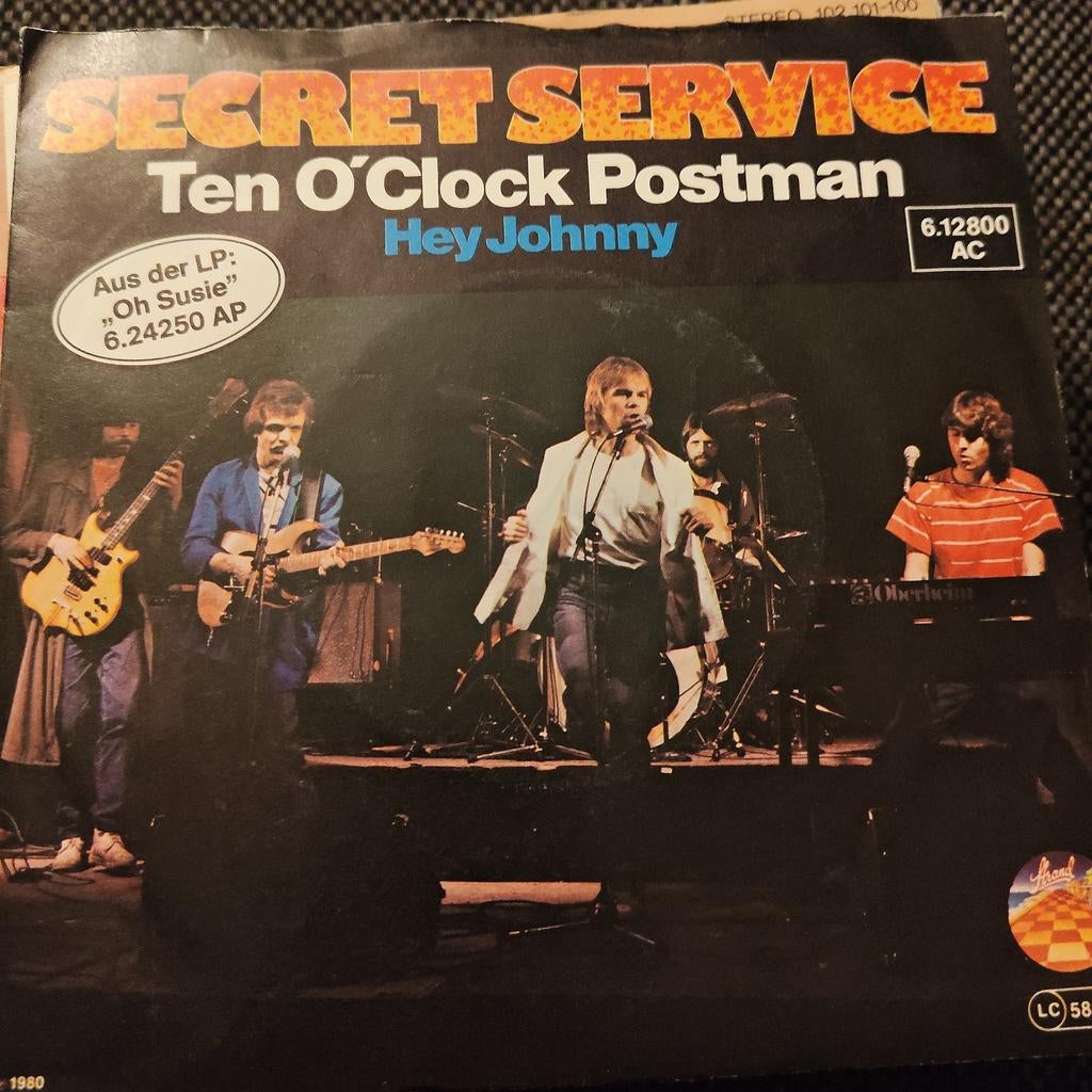 Secret Service - Ten O'Clock Postman Single, Cd's en Dvd's, Vinyl Singles, Gebruikt, 7 inch, Single, Ophalen of Verzenden