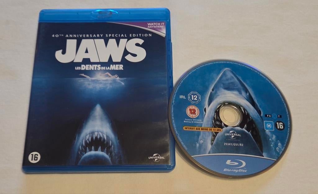 Jaws/Horror/Blu-ray/Steven Spielberg, Cd's en Dvd's, Ophalen of Verzenden, Zo goed als nieuw, Horror