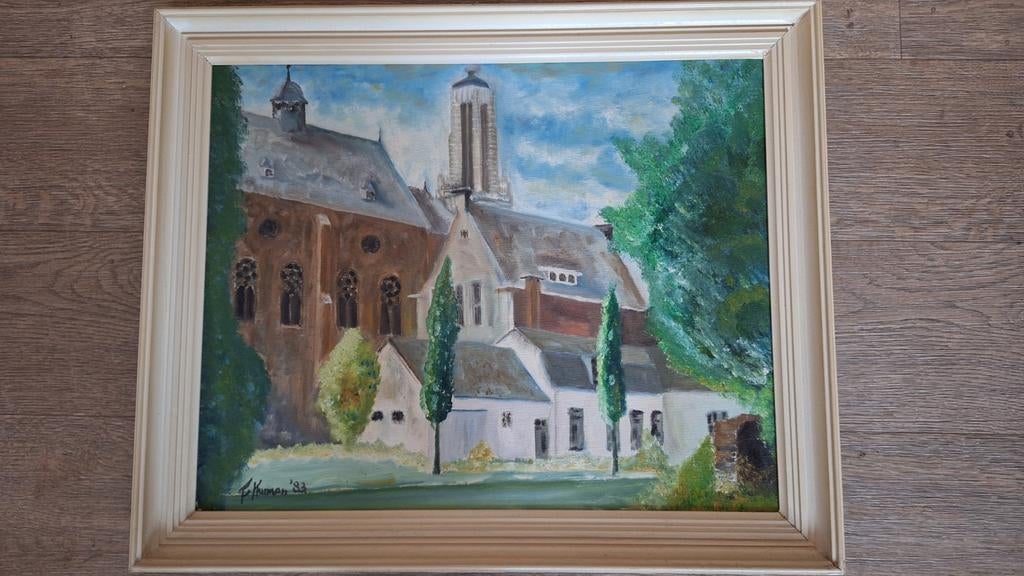 Schilderij van Sint Martinuskerk in Weert, Ophalen