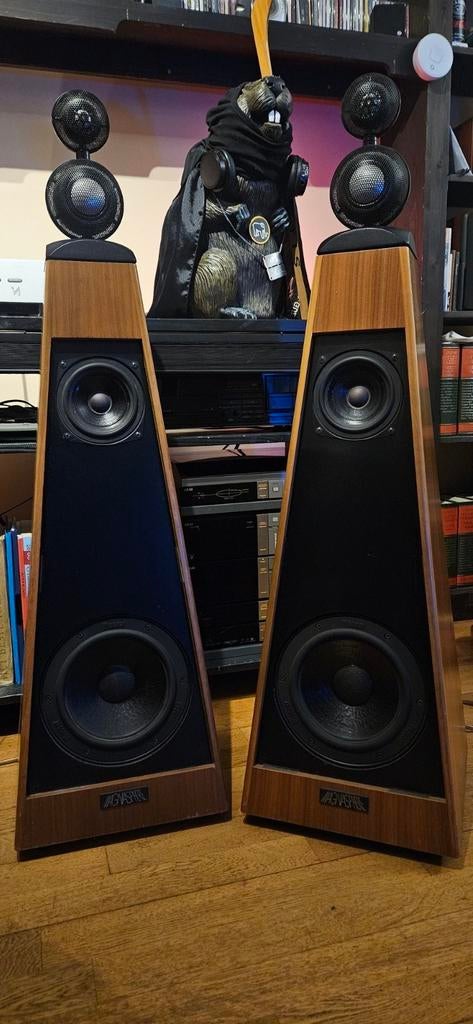 Magnat Magnasphere Beta vintage zuilen speakers, Audio, Tv en Foto, Luidsprekers, Magnat, Ophalen of Verzenden, Zo goed als nieuw