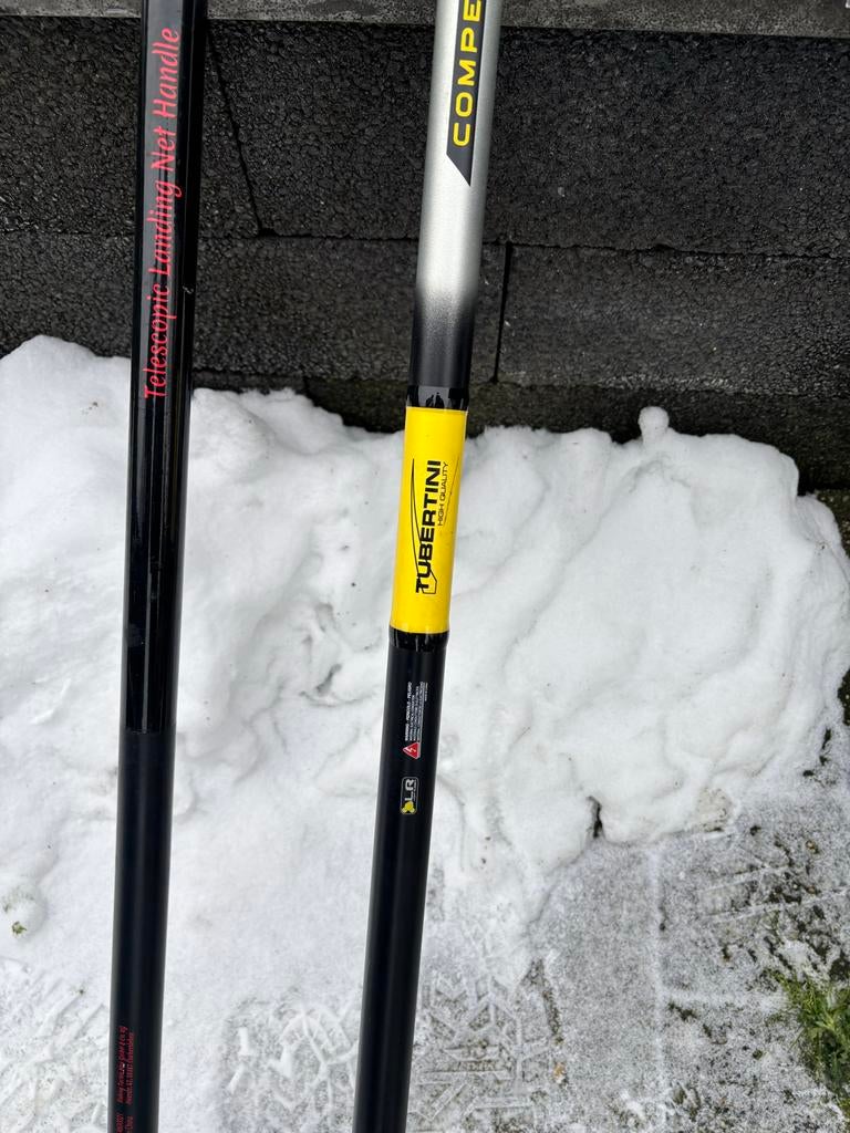 Schepnet stelen + netjes, Watersport en Boten, Hengelsport | Algemeen, Gebruikt, Net of Fuik, Ophalen of Verzenden