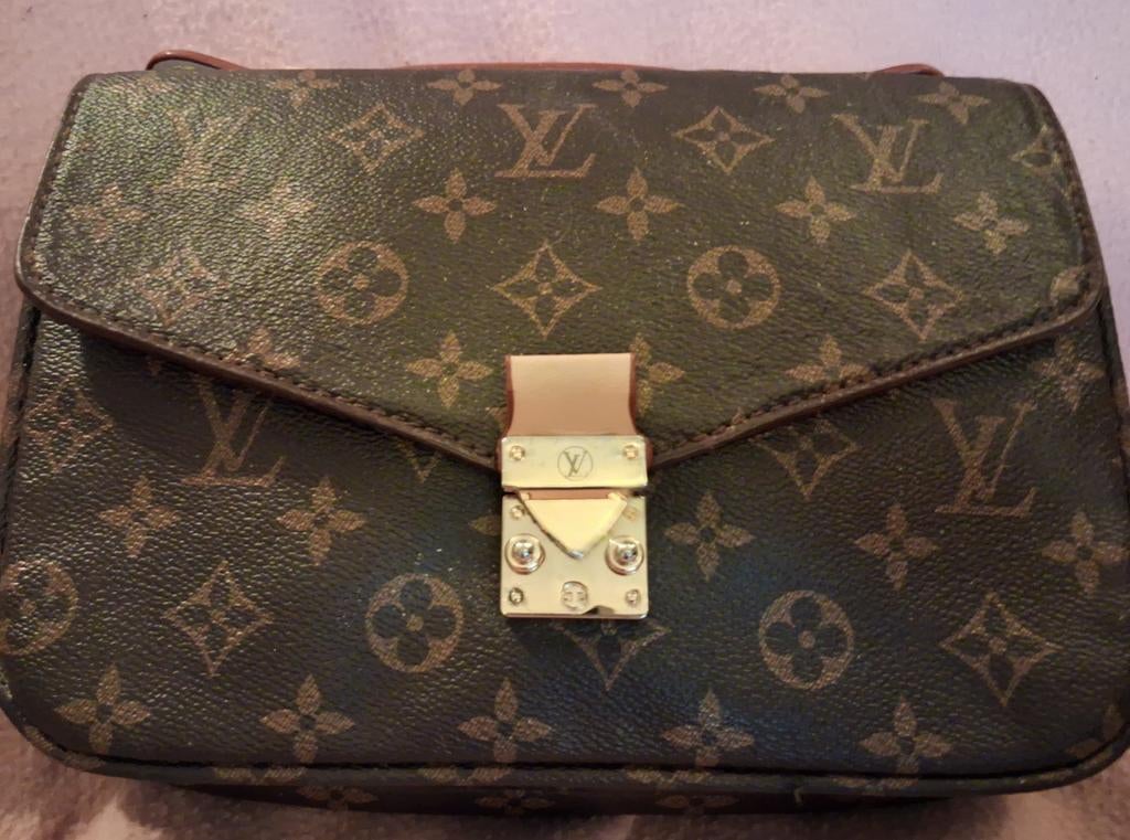 Louis vuitton pochette metis, Ophalen of Verzenden, Zwart
