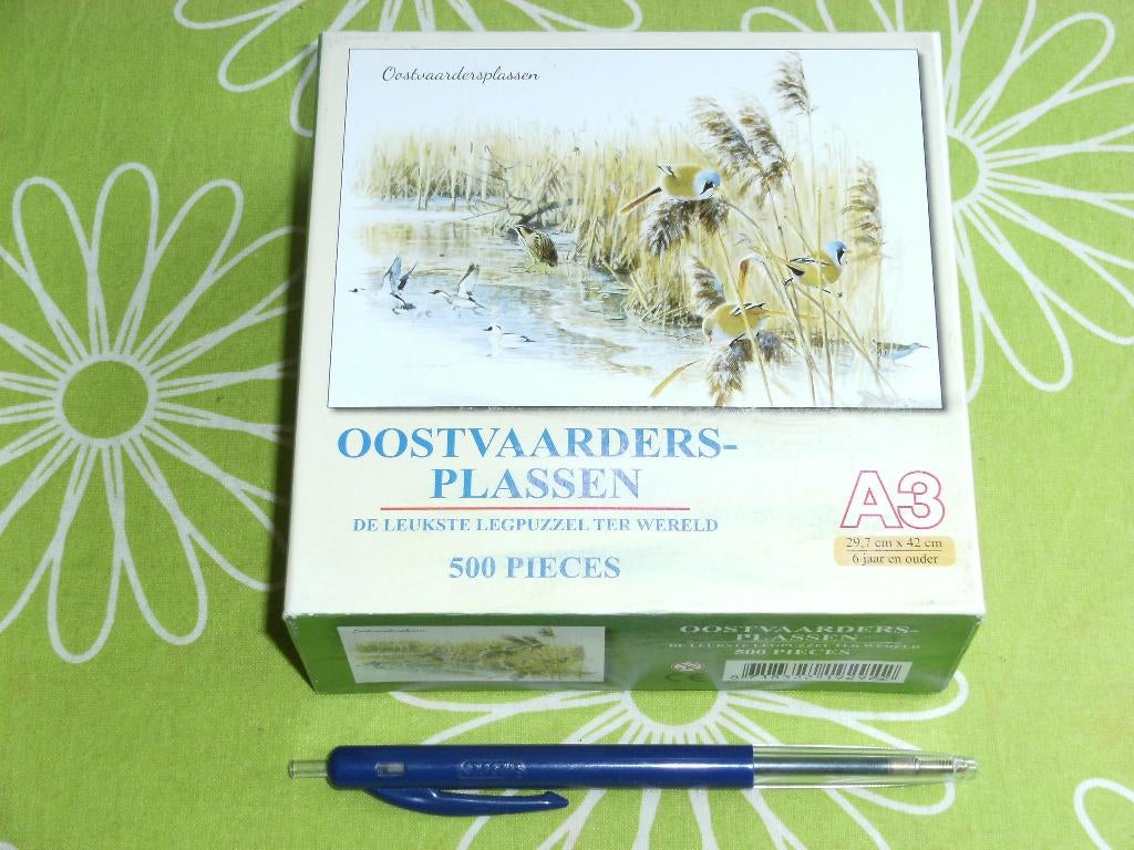 Oostvaarders plassen - de kleinste legpuzzel ter wereld, Hobby en Vrije tijd, Denksport en Puzzels, Ophalen of Verzenden, 500 t/m 1500 stukjes