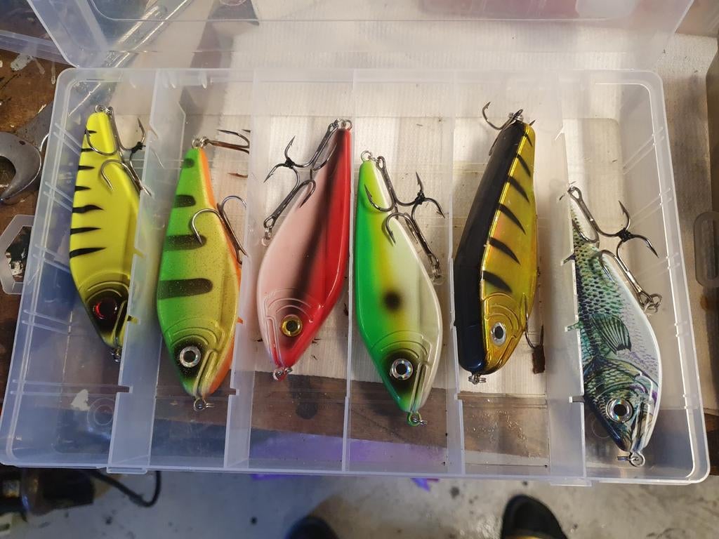 Roofvis  6 per stuk, Ophalen of Verzenden, Zo goed als nieuw, Overige typen