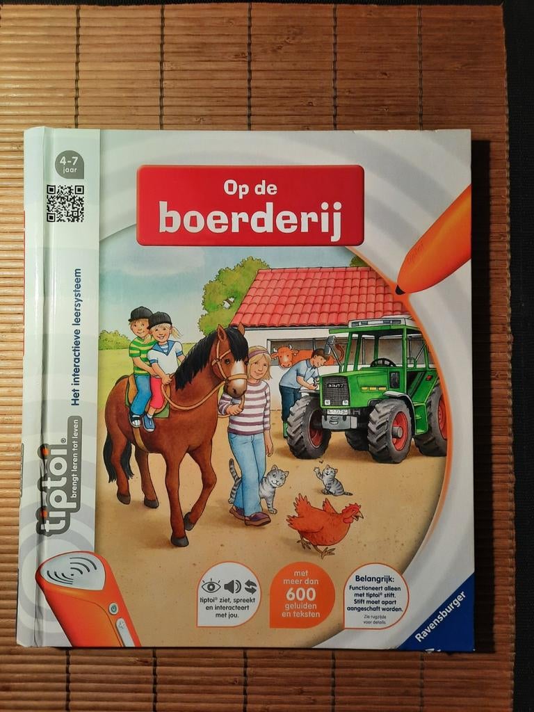 Tiptoi Op de Boerderij - Interactief Leerboek, Een of twee spelers, Ophalen of Verzenden, Gebruikt, Ravensburger