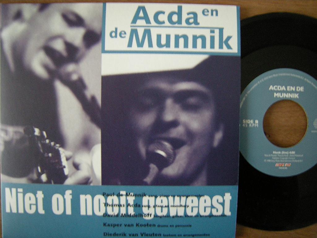 Acda en de Munnik (Niet of nooit geweest), Cd's en Dvd's, Vinyl | Nederlandstalig, Ophalen of Verzenden, Zo goed als nieuw, Overige formaten