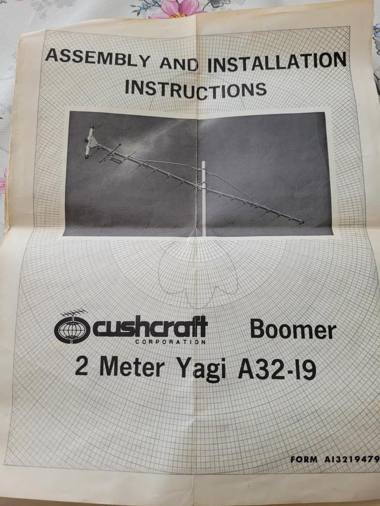 Cushcraft boomer 2 yogi antenne A32-I9, Telecommunicatie, Ophalen