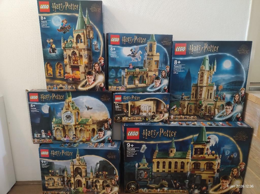 Veel lego Harry Potter, Ophalen of Verzenden, Zo goed als nieuw, Complete set, Lego