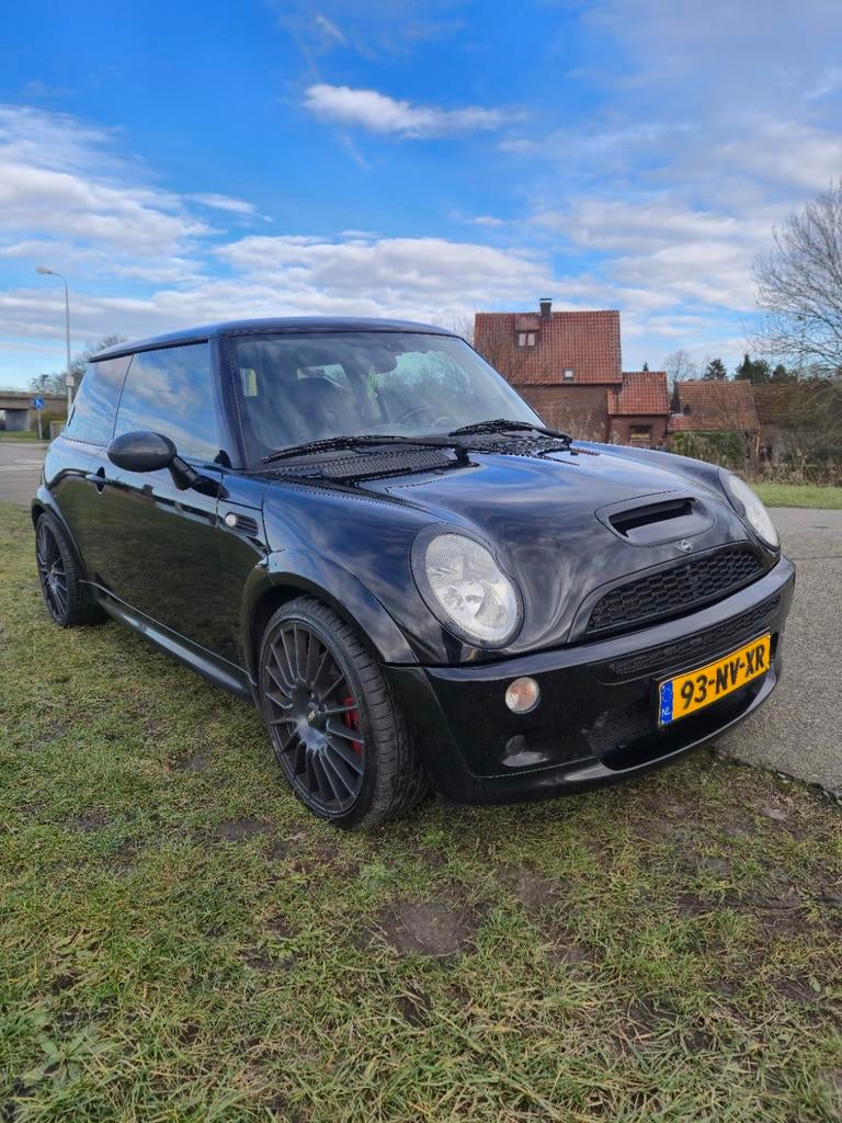 Mini Cooper S JCW+Works kuipstoelen met 1 Jaar APK, Voorwielaandrijving, Stof, 4 cilinders, 4 stoelen
