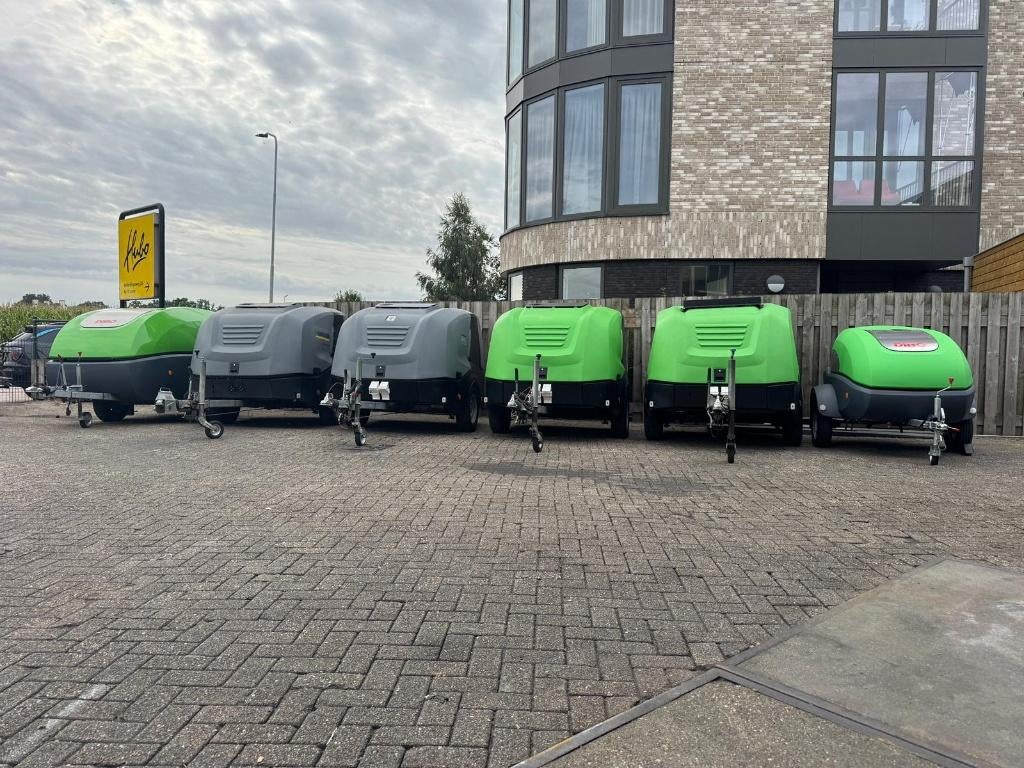 Te huur warmwater hogedruktrailer van Karcher en Dibo, Ophalen of Verzenden, Zo goed als nieuw, Overige typen