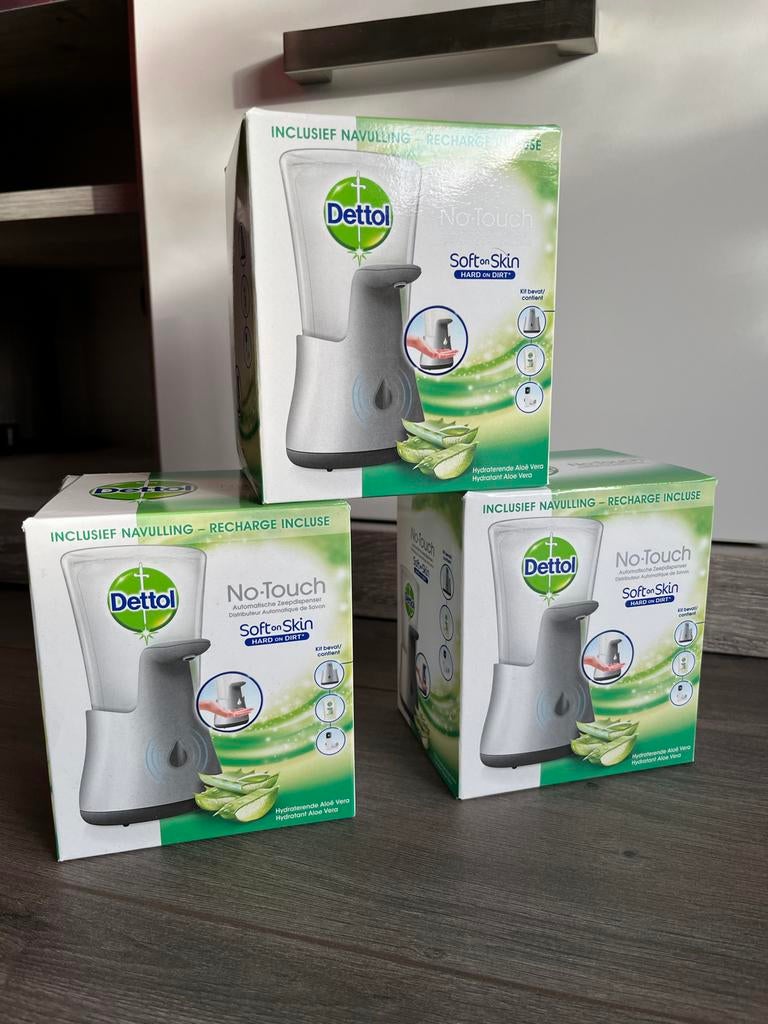Dettol No-Touch Zeepdispenser - partij 14 stuks, Ophalen, Nieuw