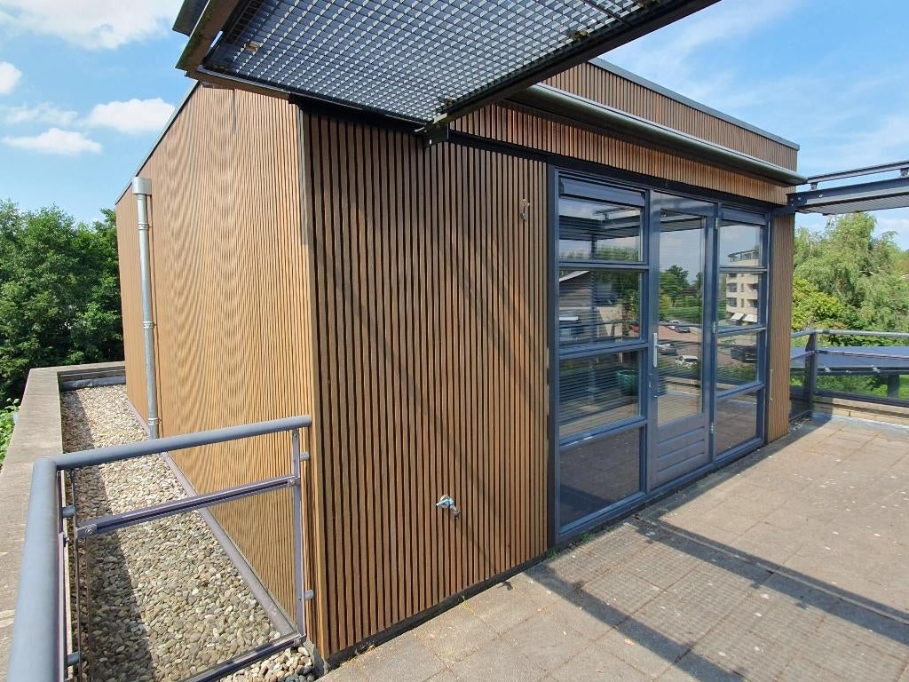 Partij Rhombus Teak Gevelbekleding 280 cm lang / 25% korting, Minder dan 25 mm, Nieuw, Ophalen of Verzenden, 250 tot 300 cm