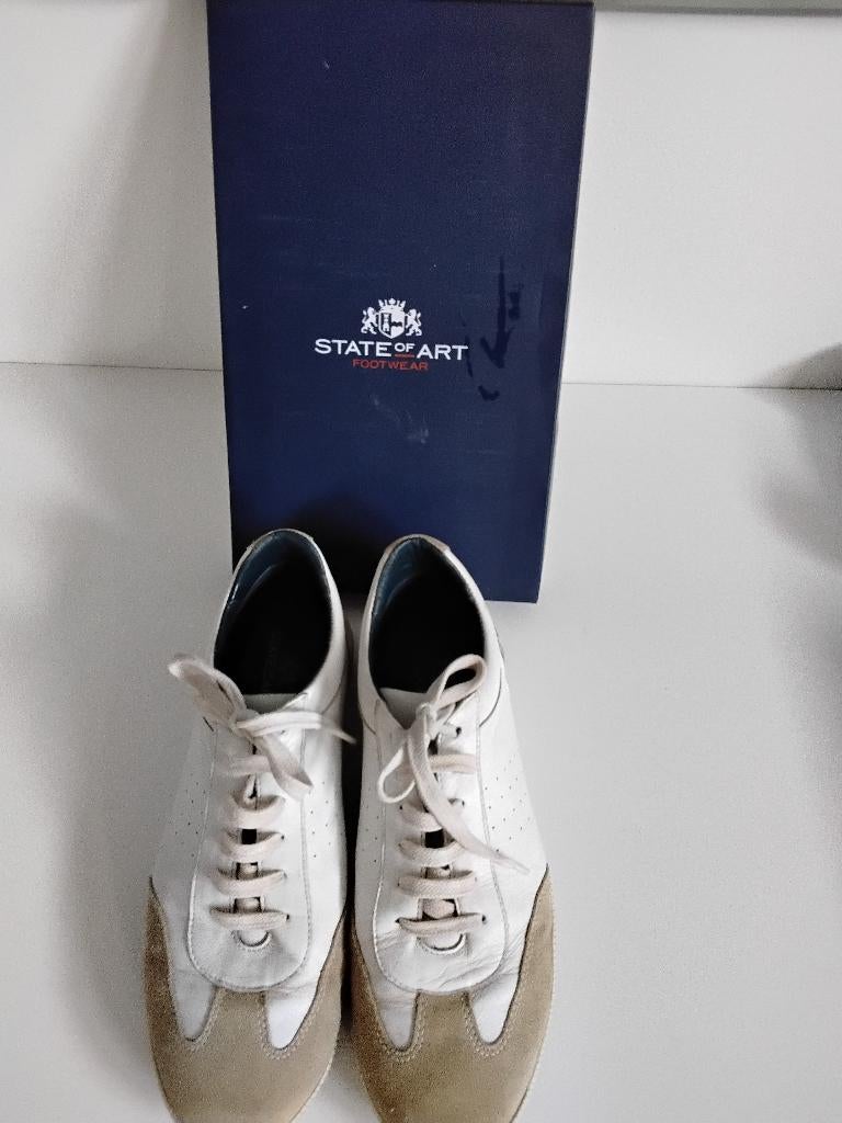 sneakers, Kleding | Heren, Schoenen, State of Art, Wit, Ophalen of Verzenden, Sneakers of Gympen