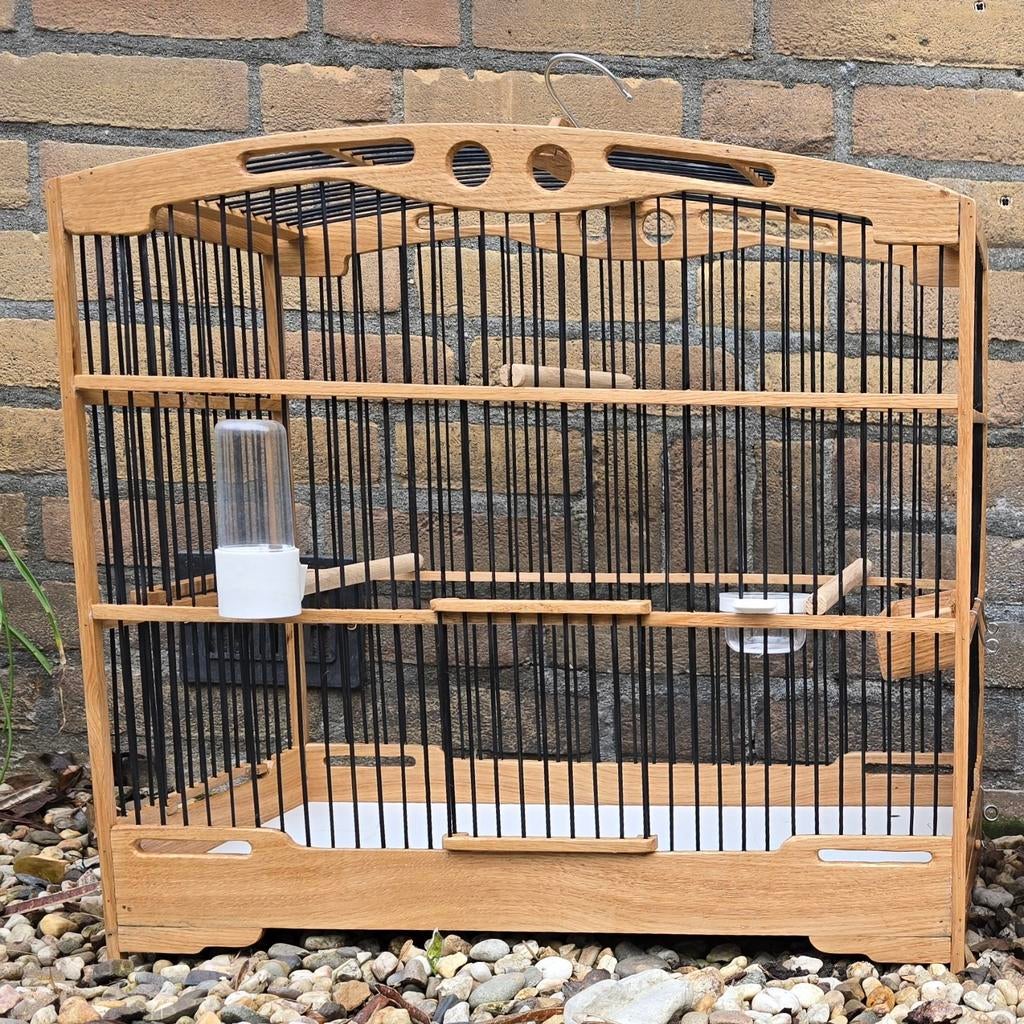 Zangvogelkooi kanariekooi Vogelkooi NIEUW, Ophalen of Verzenden, Nieuw, Hout, Vogelkooi