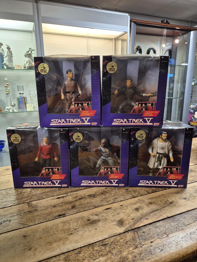 Star Trek V 1989 The final frontier Action Figures limited, Ophalen of Verzenden, Zo goed als nieuw