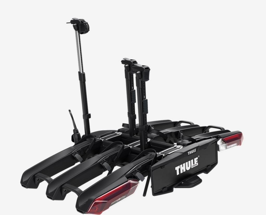 Thule Epos 3 Fietsendrager te huur, Auto diversen, Fietsendragers, Nieuw, Trekhaakdrager, 3 fietsen of meer, Brede banden, Ophalen of Verzenden