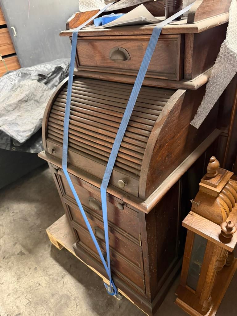 Partij antieke meubelen met bijzondere exemplaren, Antiek en Kunst, Ophalen