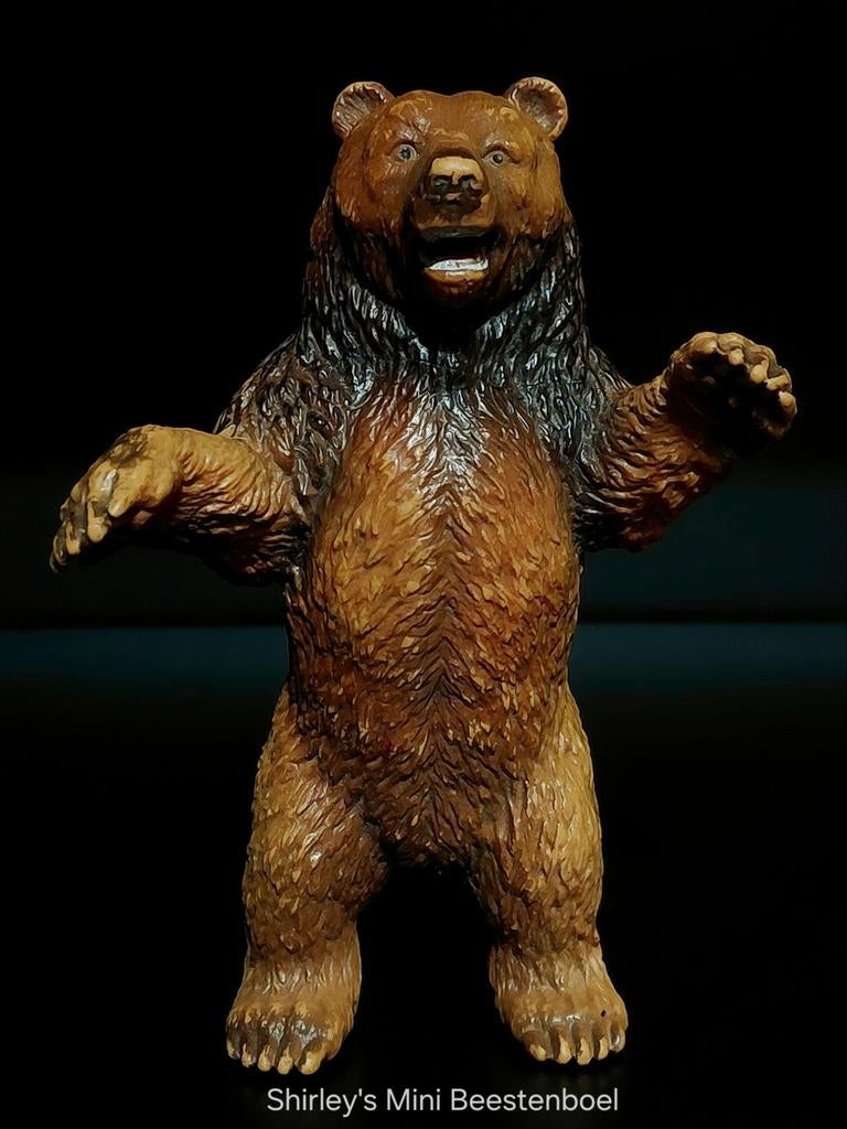 Schleich grizzly beer, Ophalen of Verzenden, Zo goed als nieuw, Wild dier, Beeldje of Figuurtje