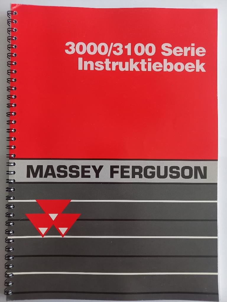 Massey Ferguson Instruktieboek MF 3000/3100 serie Trekkers, Ophalen of Verzenden, Nieuw, Catalogus