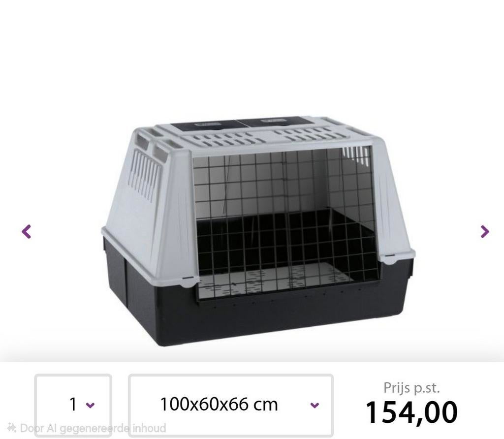 Autobench, Dieren en Toebehoren, Ophalen, Nieuw