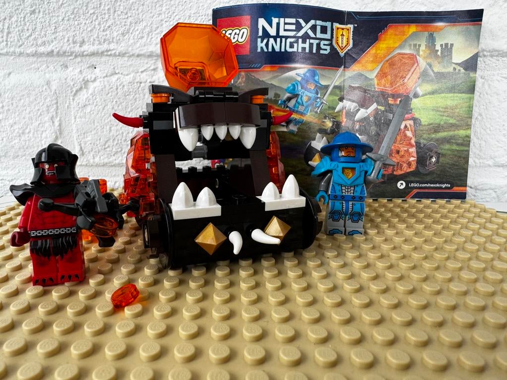 Lego Nexo Knights 70311 Chaos katapult complete set, Ophalen of Verzenden, Zo goed als nieuw, Complete set, Lego
