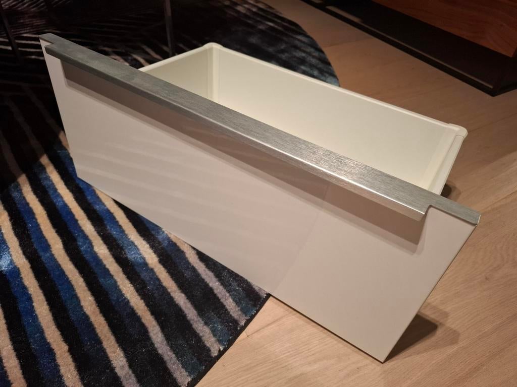 IKEA BESTÅ lades | hoogglans wit | soft close, Huis en Inrichting, Kasten | Wandmeubels, Ophalen, 150 tot 200 cm, Zo goed als nieuw